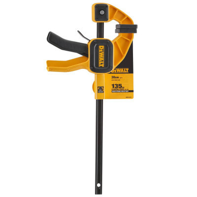 Струбцина DeWALT &quot;L&quot; тригерна (швидкозатискна), 300 мм, тиск 135 кг. (DWHT0-83193)