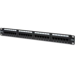 Патч-панель Digitus 19&quot; 1U 24 порта 5e UTP в сборе (DN-91524U)