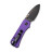 Ніж Civivi Baby Banter Darkwash Purple G10 (C19068S-4)