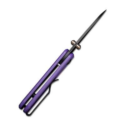 Ніж Civivi Baby Banter Darkwash Purple G10 (C19068S-4)