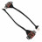 Роз&#039;єм живлення ноутбука з кабелем Lenovo PJ862 (bevel USB), 5-pin, 9 см (A49087)