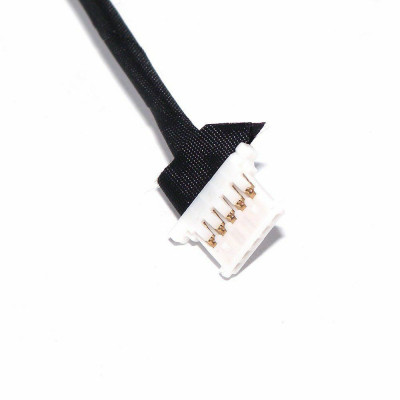 Роз&#039;єм живлення ноутбука з кабелем Lenovo PJ862 (bevel USB), 5-pin, 9 см (A49087)