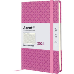 Тижневик Axent датований 2025 Partner Gently 145х210 мм, рожевий (8822-25-03-A)