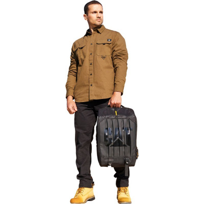 Рюкзак туристичний Caterpillar (CAT) Tech 84560-01 United Backpack 23L чорний (5711013132033)
