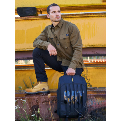 Рюкзак туристичний Caterpillar (CAT) Tech 84560-01 United Backpack 23L чорний (5711013132033)