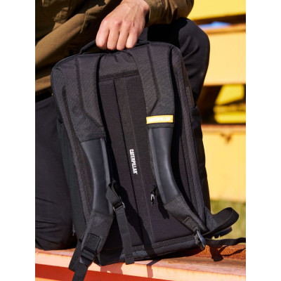 Рюкзак туристичний Caterpillar (CAT) Tech 84560-01 United Backpack 23L чорний (5711013132033)