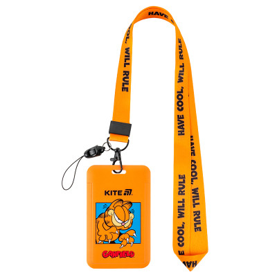 Бейдж Kite слайдер Garfield, помаранчевий (GF25-450)