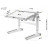 Парта Mealux Ergowood L Multicolor W Energy (BD-810 W/MC Energy)