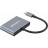 Концентратор Canyon hub DS-3 3in1 USB-C Dark Grey (CNS-TDS3)