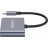 Концентратор Canyon hub DS-3 3in1 USB-C Dark Grey (CNS-TDS3)
