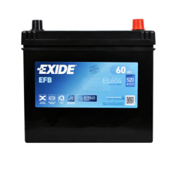 Акумулятор автомобільний EXIDE START-STOP EFB 60A (EL604)
