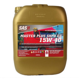Моторна олива SASH мінеральне MASTER PLUS 15W40 SHPD E2. 20л (100413)
