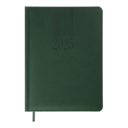 Тижневик Buromax датований 2025 CODE, А5 зелений (BM.2142-04)