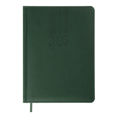 Тижневик Buromax датований 2025 CODE, А5 зелений (BM.2142-04)
