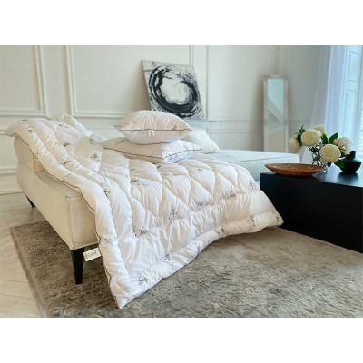 Ковдра Руно зі штучного лебединого пуху Silver Swan 172х205 см (316.52_Silver Swan)