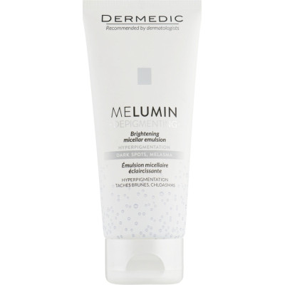 Эмульсия для лица Dermedic Melumin Depigmenting Мицеллярная Осветляющая 200 мл (5901643175122)