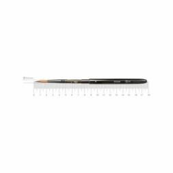 Пензлик для малювання Rosa Соболь круглий, TRAVEL BRUSH, OCEAN 168, № 8 (4823098516880)