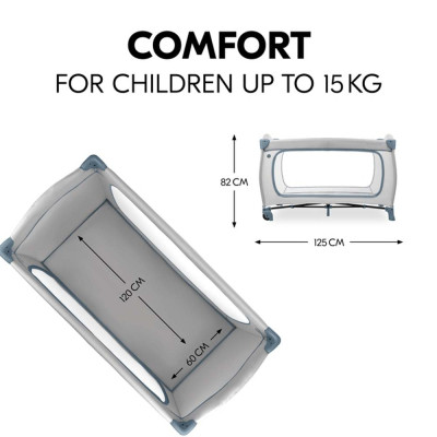 Дитячий манеж Hauck Sleep N Play Go Plus Dusty Cork (60090-0)