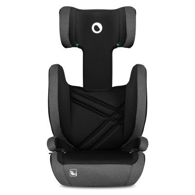 Автокрісло Lionelo Hugo I-Size Black Grey 15-36 кг (LO-HUGO I-SIZE BLACK GREY)