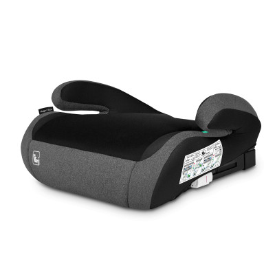 Автокрісло Lionelo Hugo I-Size Black Grey 15-36 кг (LO-HUGO I-SIZE BLACK GREY)
