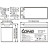 Батарея до ДБЖ Long 12В 7.2 Ач (WP7.2-12) (WP7.2-12A)