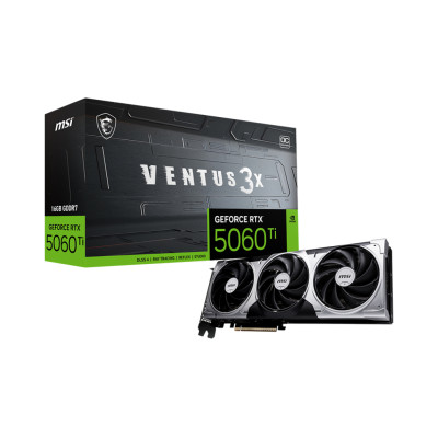 Відеокарта MSI GeForce RTX5060Ti 16Gb VENTUS 3X OC (RTX 5060 Ti 16G VENTUS 3X OC)