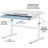 Парта Evo-kids TH-220 Blue (TH-220 W/BL)
