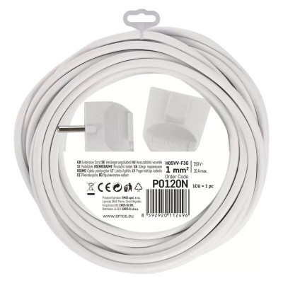 Мережевий подовжувач EMOS P0120N