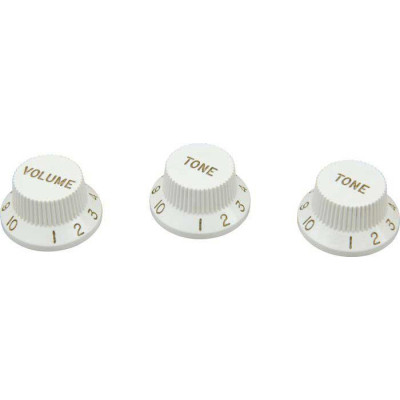 Ручка для потенціометра DiMarzio Strat Knobs Set White (DM2111W)