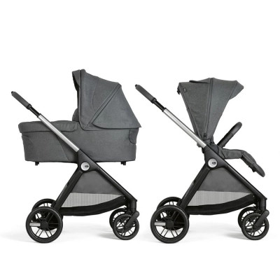 Коляска Chicco 2 в 1 Bellagio Темно-сіра (2900990878017) (87136.45.01)