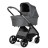 Коляска Chicco 2 в 1 Bellagio Темно-сіра (2900990878017) (87136.45.01)