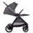 Коляска Chicco 2 в 1 Bellagio Темно-сіра (2900990878017) (87136.45.01)