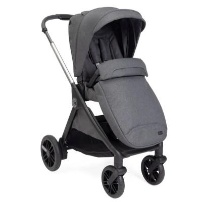 Коляска Chicco 2 в 1 Bellagio Темно-сіра (2900990878017) (87136.45.01)