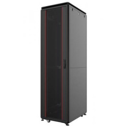 Шафа напольна Mirsan GTV 19&quot; 42U 600x1000, RAL 9005 (MR.GTV42U61DE.01)