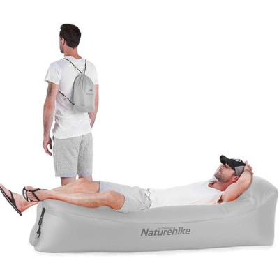 Крісло складане Naturehike Ламзак NH20FCD06 сірий (6927595747506)
