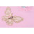 Кофта дитяча Breeze з мереживним метеликом (10086-92G-pink)