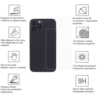 Скло захисне Drobak back panel Apple iPhone 14 Pro Max (535323)