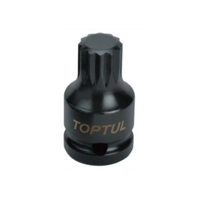 Головка торцева Toptul SPLINE ударна М14 L44мм 1/2&quot; (KADB1614S)