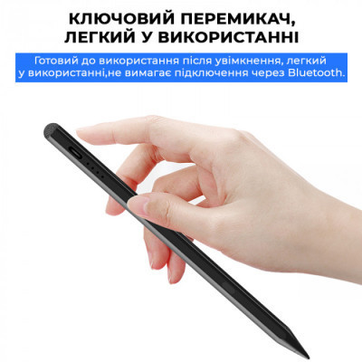 Стилус AirOn AirPen 2 для ємнісного дисплею Black (6126755803228)