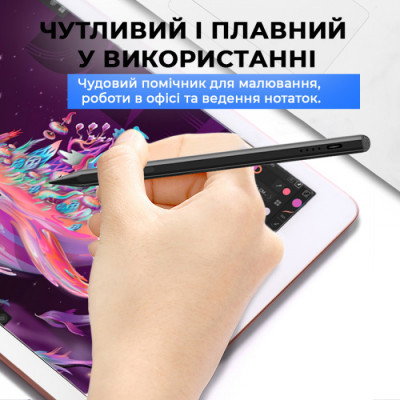 Стилус AirOn AirPen 2 для ємнісного дисплею Black (6126755803228)