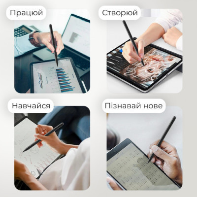 Стилус AirOn AirPen 2 для ємнісного дисплею Black (6126755803228)