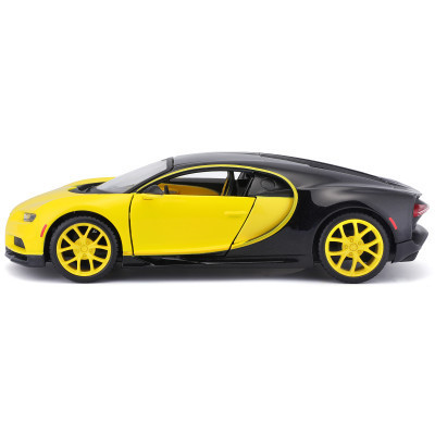 Машина Maisto Bugatti Chiron 1:24 Чорно-жовта (31514 black/yellow)