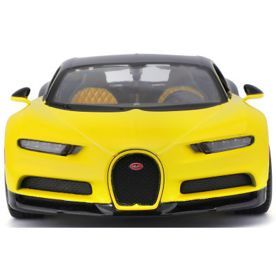 Машина Maisto Bugatti Chiron 1:24 Чорно-жовта (31514 black/yellow)