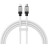 Дата кабель USB-C to Lightning 1.0m CoolPlay Fast Charging 20W white Baseus (CAKW000002)