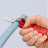 Знімач ізоляції KNIPEX 165 mm (16 20 165 SB)