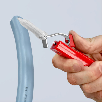 Знімач ізоляції KNIPEX 165 mm (16 20 165 SB)