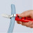 Знімач ізоляції KNIPEX 165 mm (16 20 165 SB)