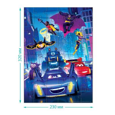 Пазл DoDo на 48 елементів Batwheels. Зустрічайте Бетколеса (200550)
