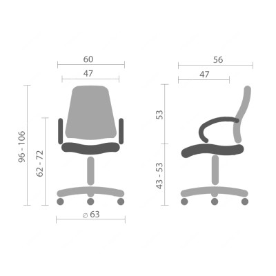 Офисное кресло Аклас Арнис Memory Foam TILT Черный (OS-3000 Black LVB-308 Black) (00143989)