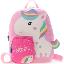 Рюкзак дитячий Evo-kids Small Unicorn Pink (2418-12 Pink White Unicorn)